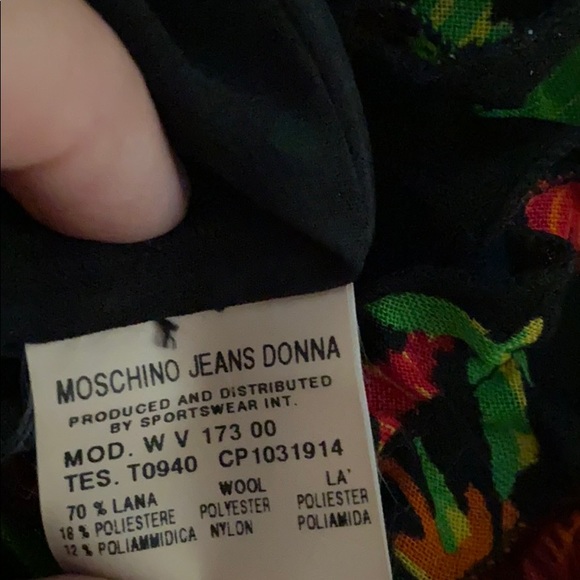 Gorgeous Moschino Jeans midi dress with high neck - Picture 6 of 13